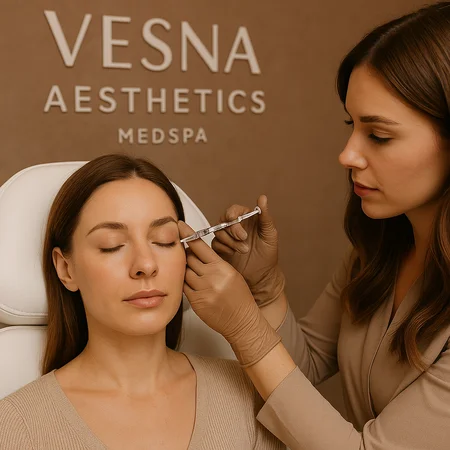 Injectables Precise under-eye filler placement using a cannula technique. photo